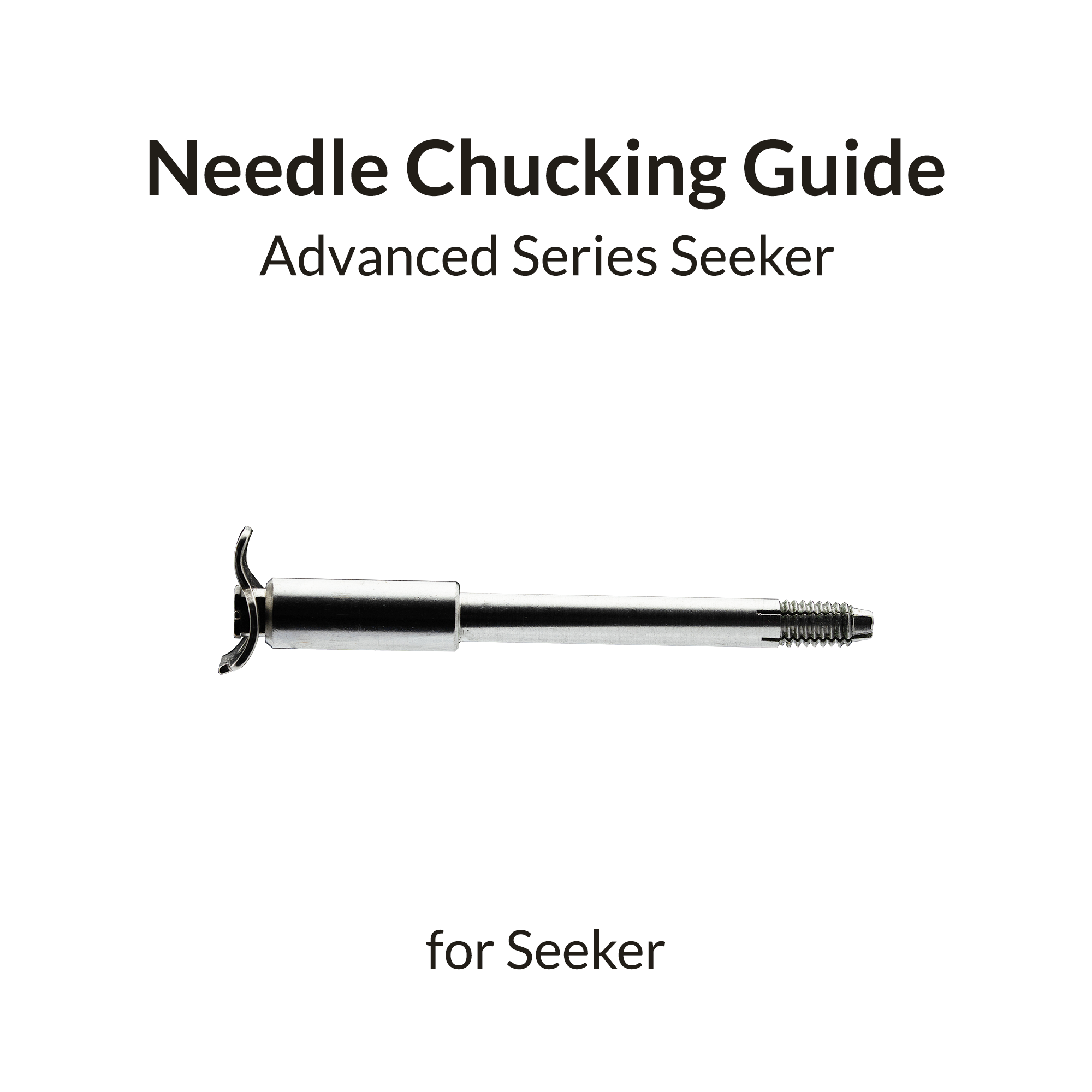 Needle Chucking Guide for Seeker Airbrush