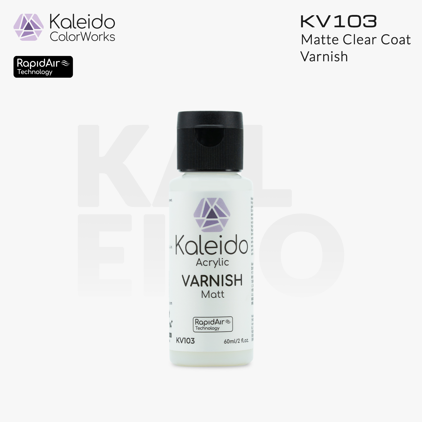 KV103 トップコート艶消し 60ml – Gaahleri Japan