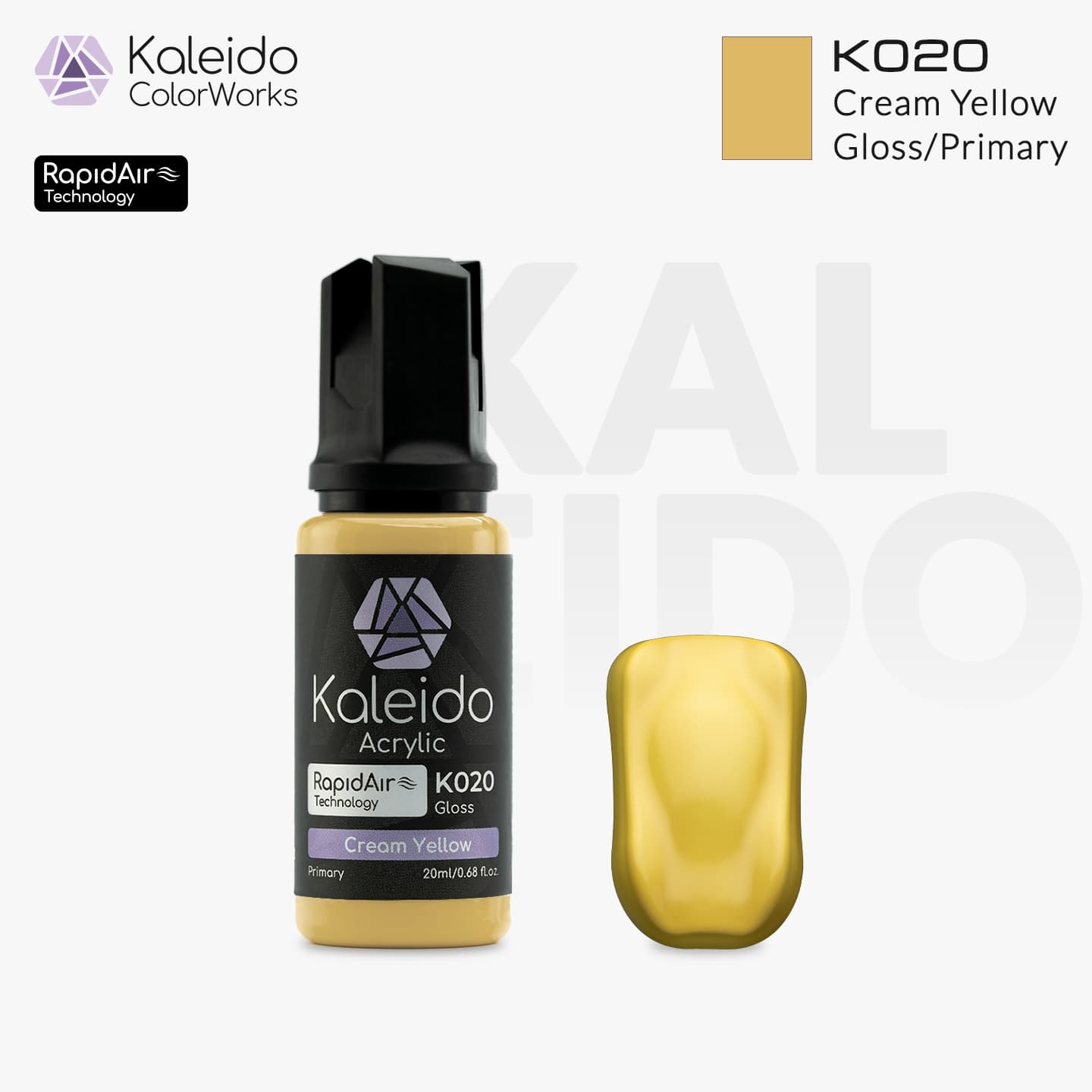 K020 クリームイエロー 20ml