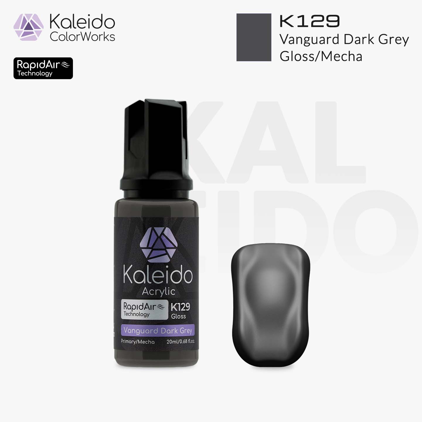 K129 ヴァンガード ダークグレー 20ml
