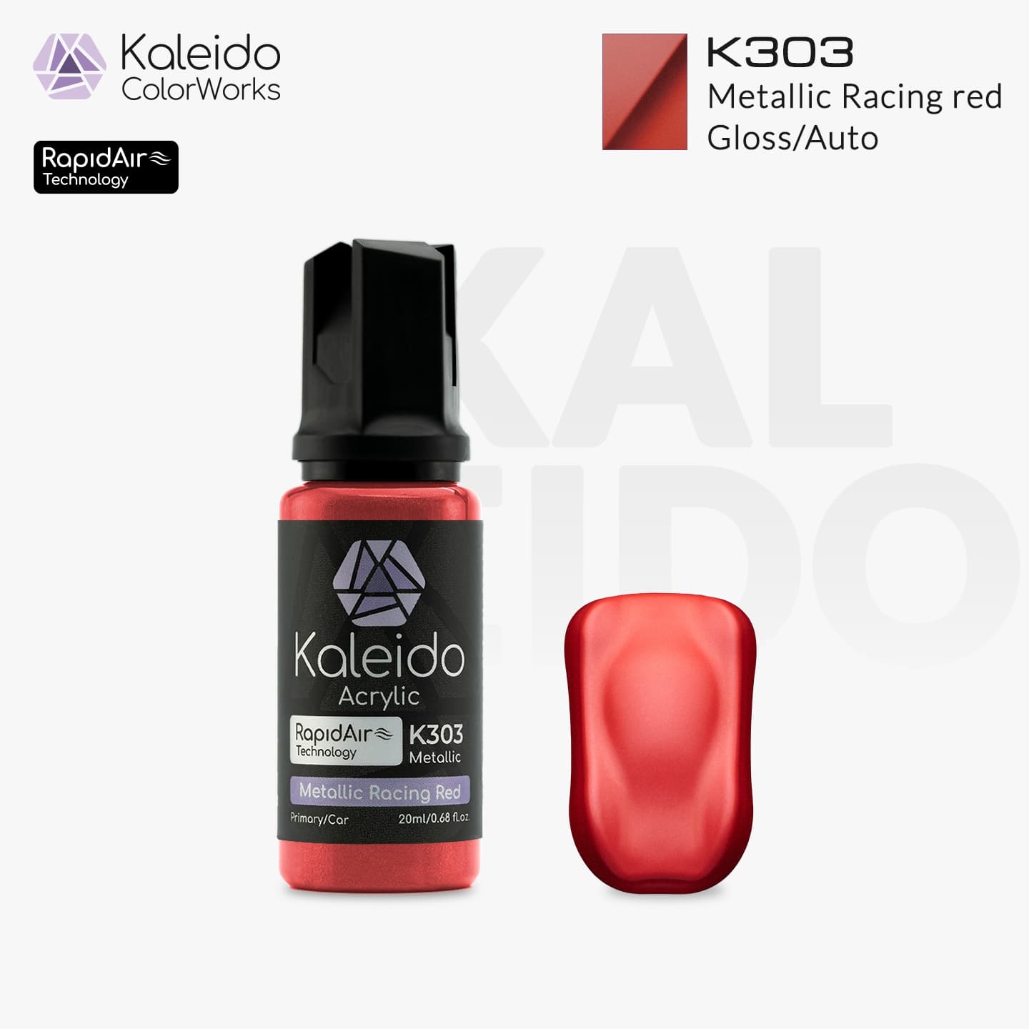 K303 メタリックレーシングレッド 20ml