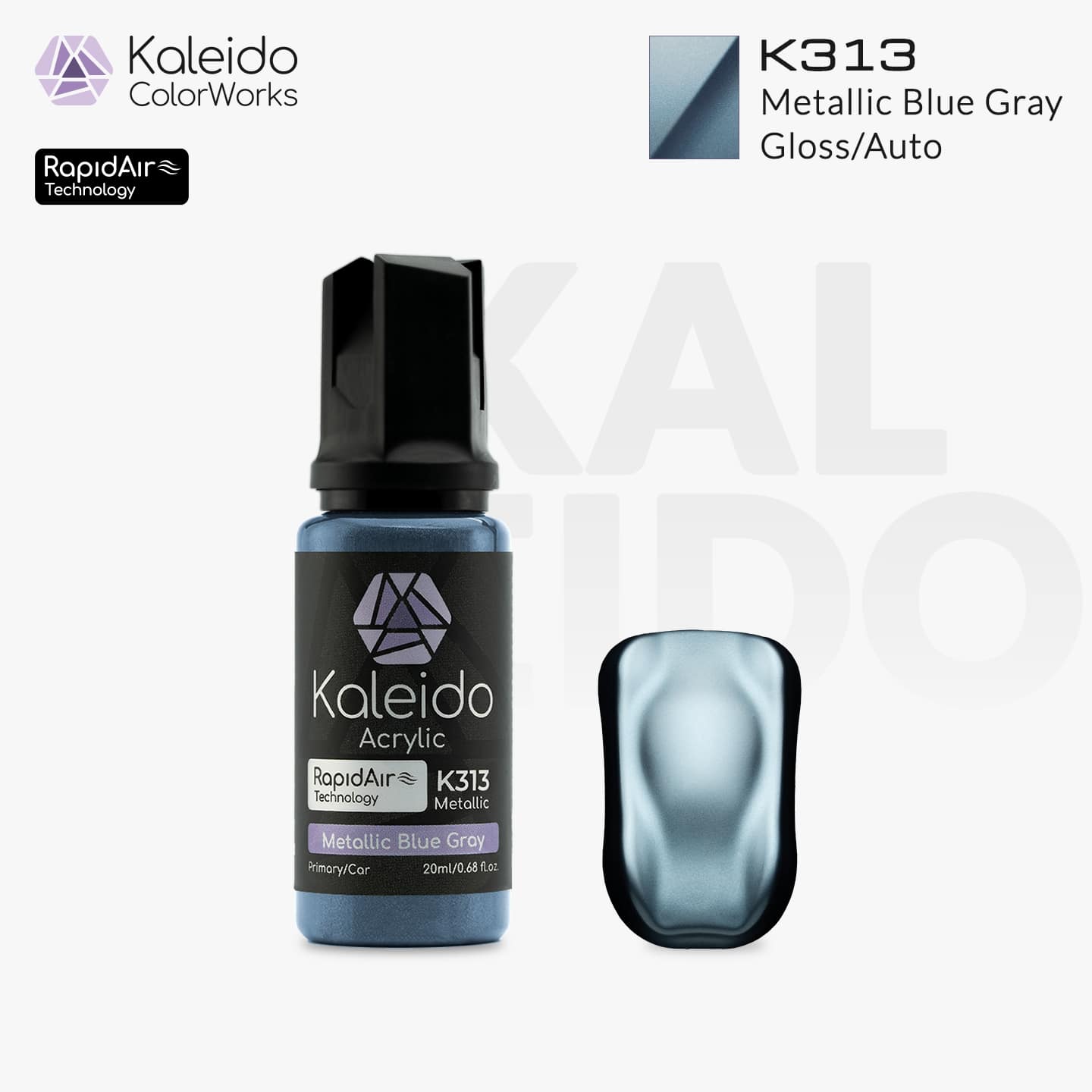 K313 メタリックブルーグレー 20ml