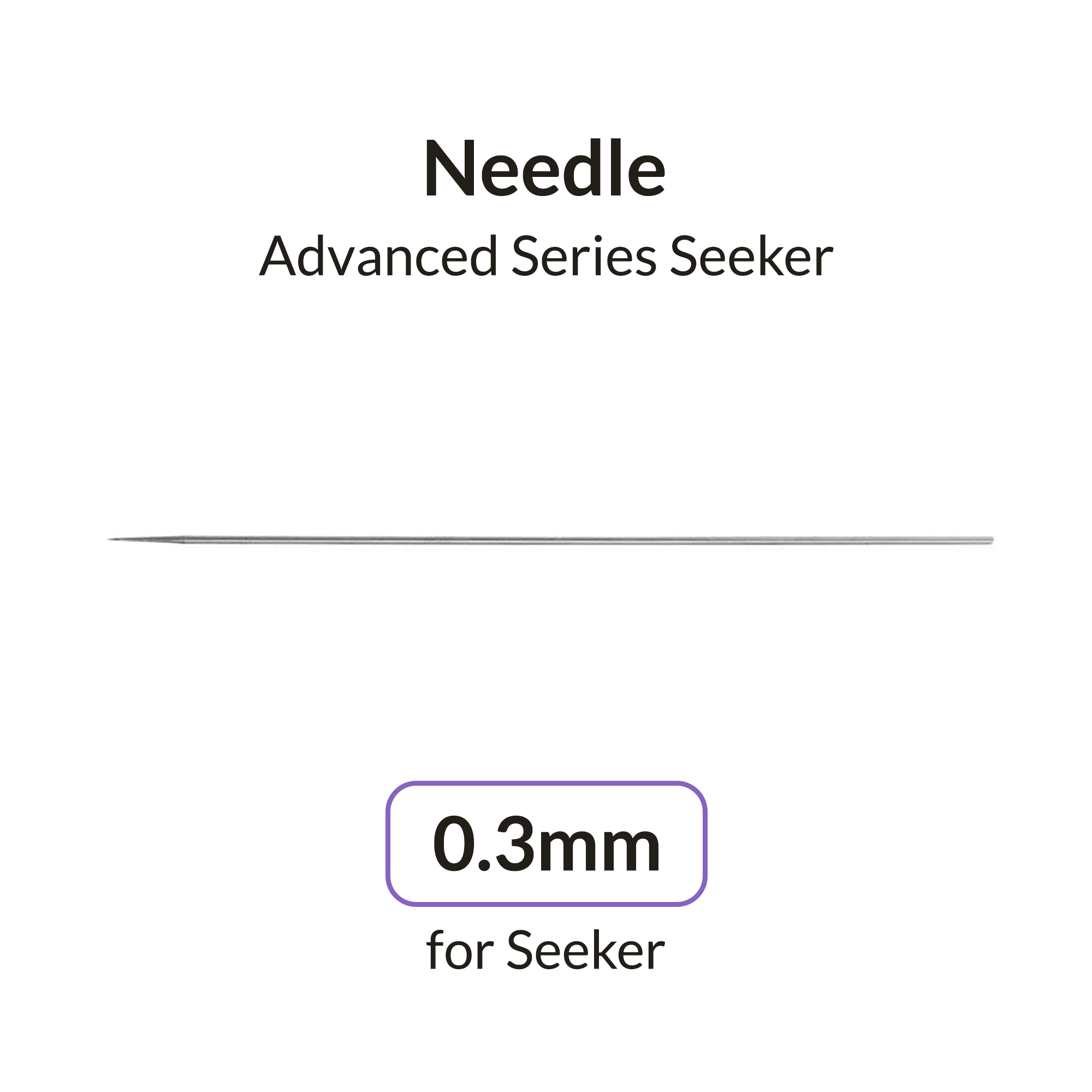 0.3mm Airbrush Needle for Seeker Airbrush