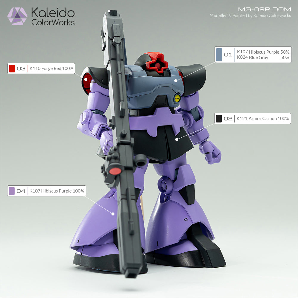 MS-09 Dom Color Assortment – Gaahleri Japan