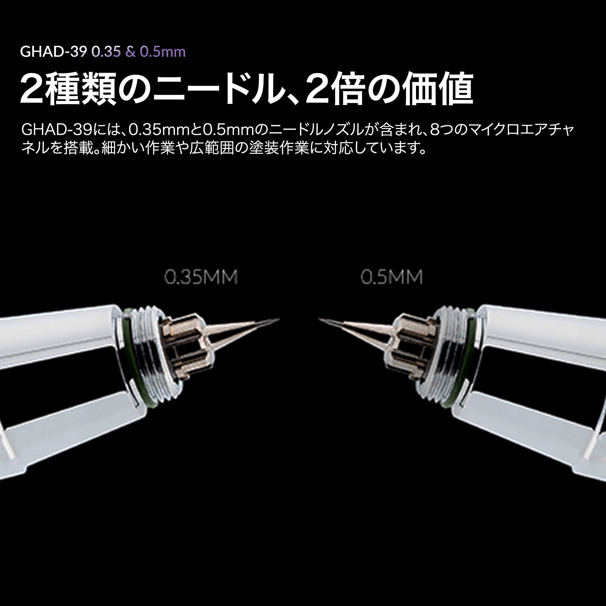 触媒 GD8 使用感あり Gaahleri GHAD-39 アドバンスシリーズ エアブラシ – Gaahleri Japan