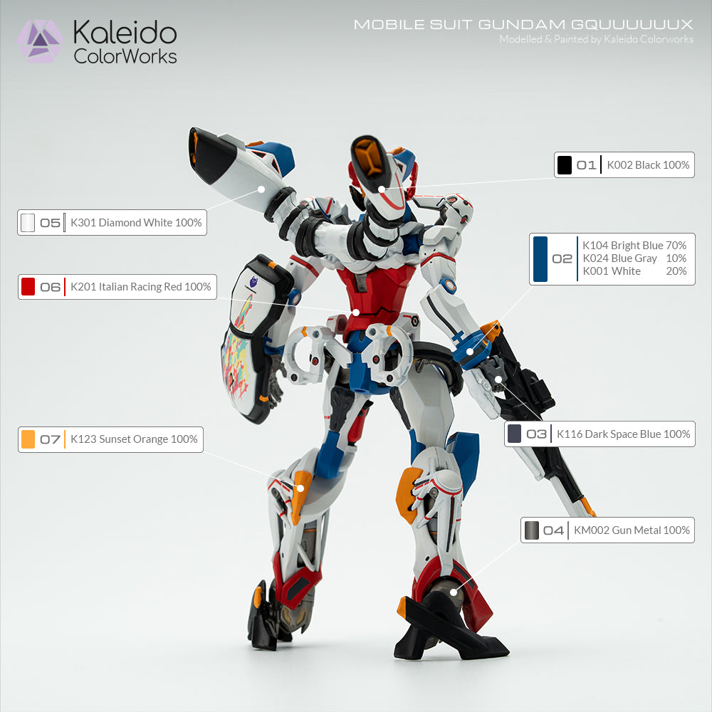 機動戦士ガンダム GQuuuuuuXカラー詰め合わせ – Gaahleri Japan