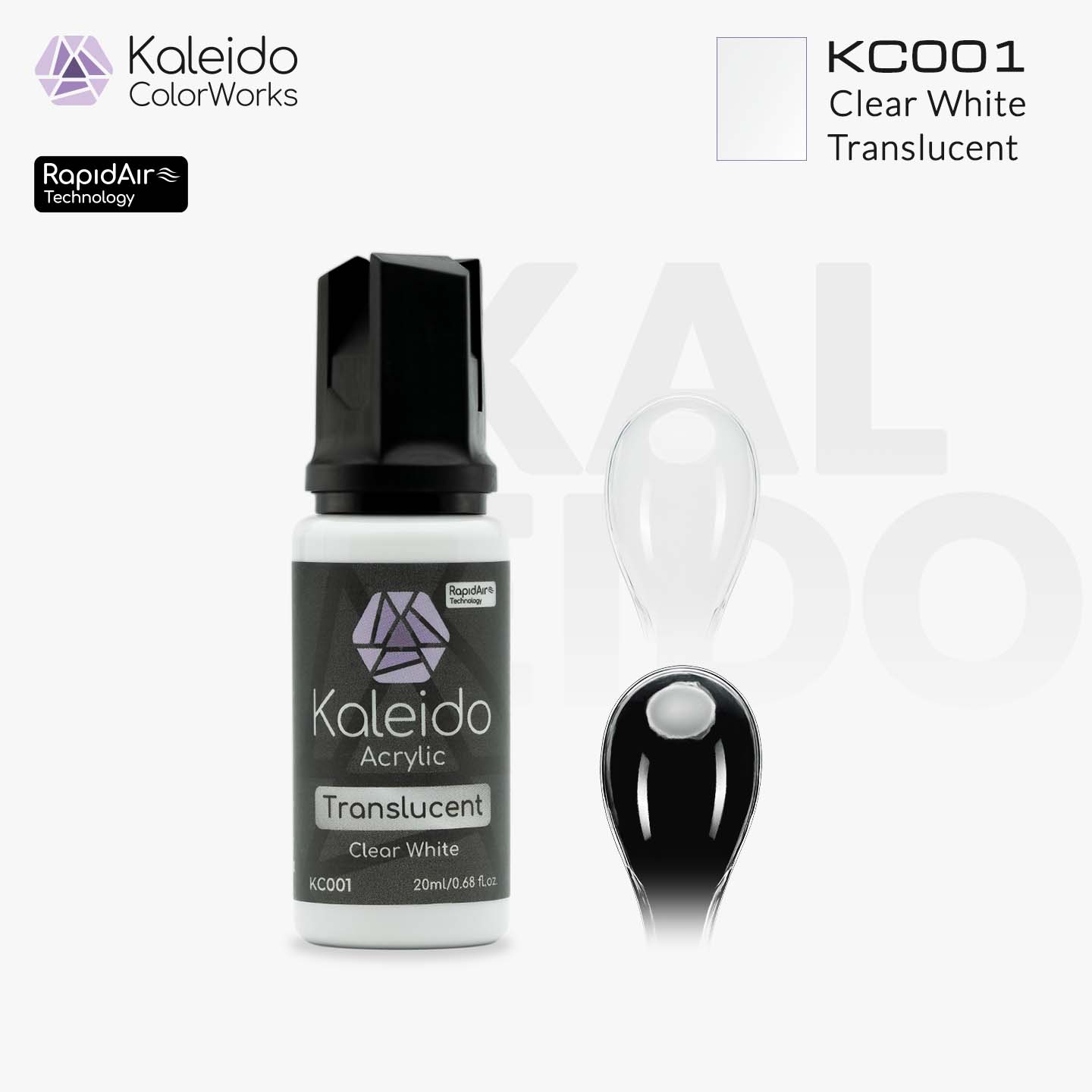 KC001 半透明ホワイト 20ml