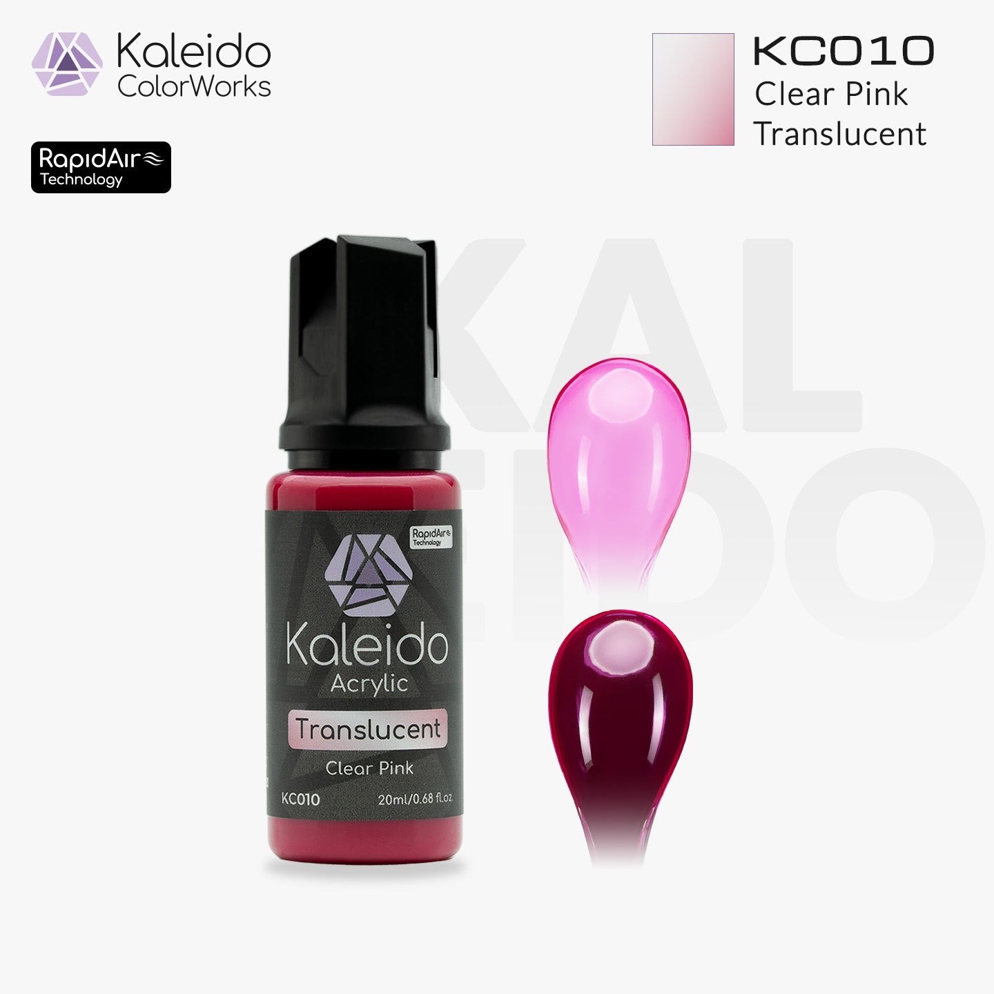 KC010 半透明ピンク 20ml