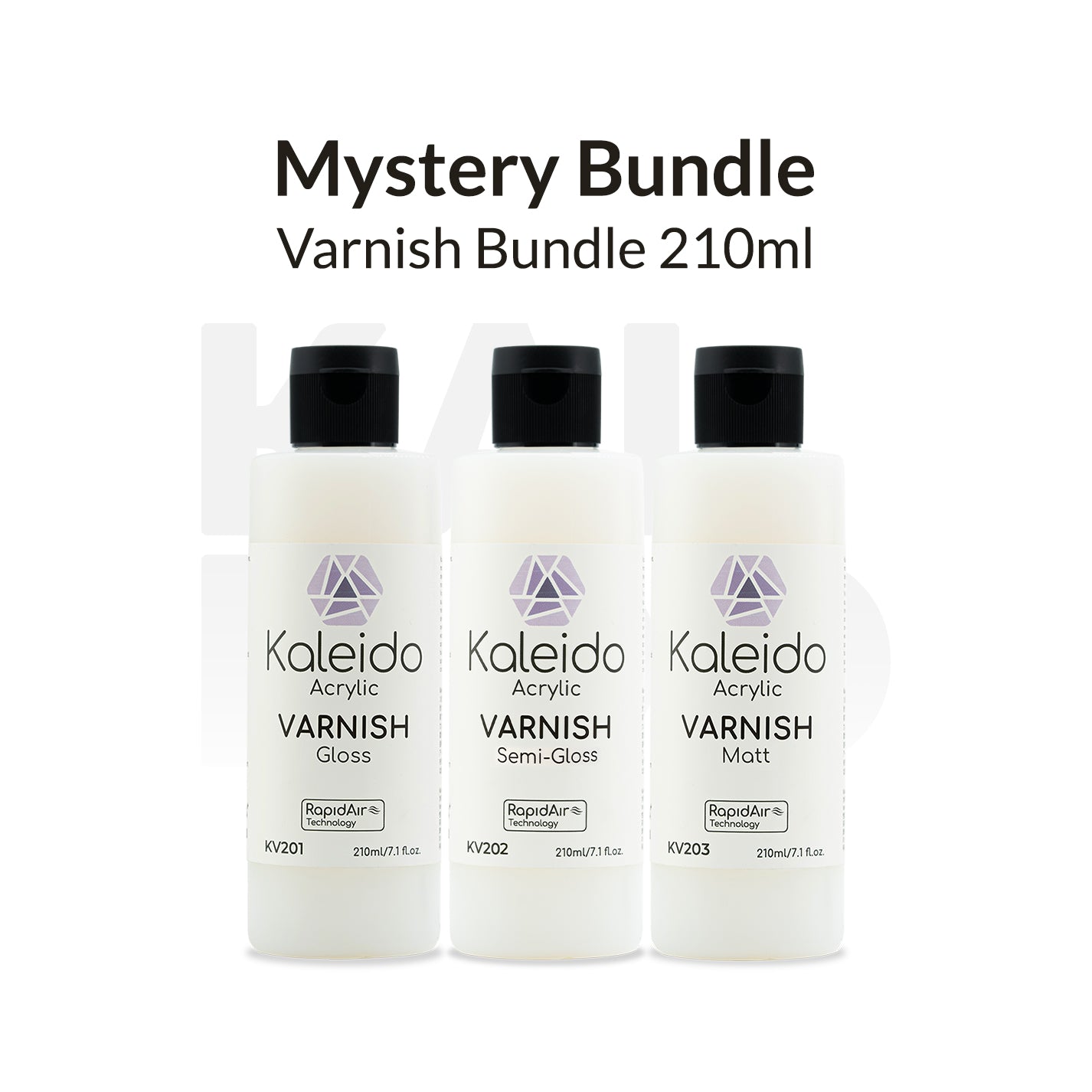 Kaleido 210ml Varnishes Bundle