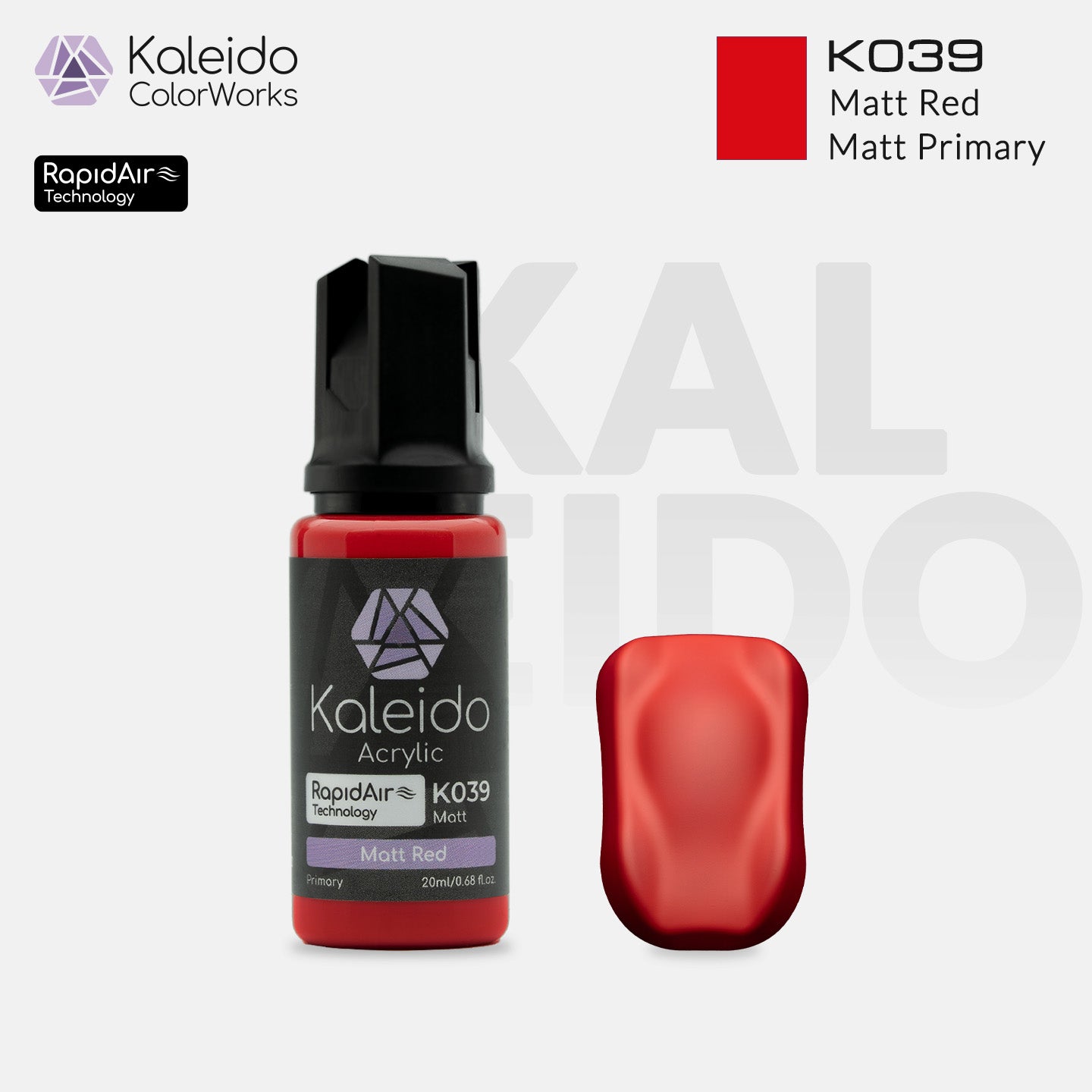K039 マットレッド 20ml