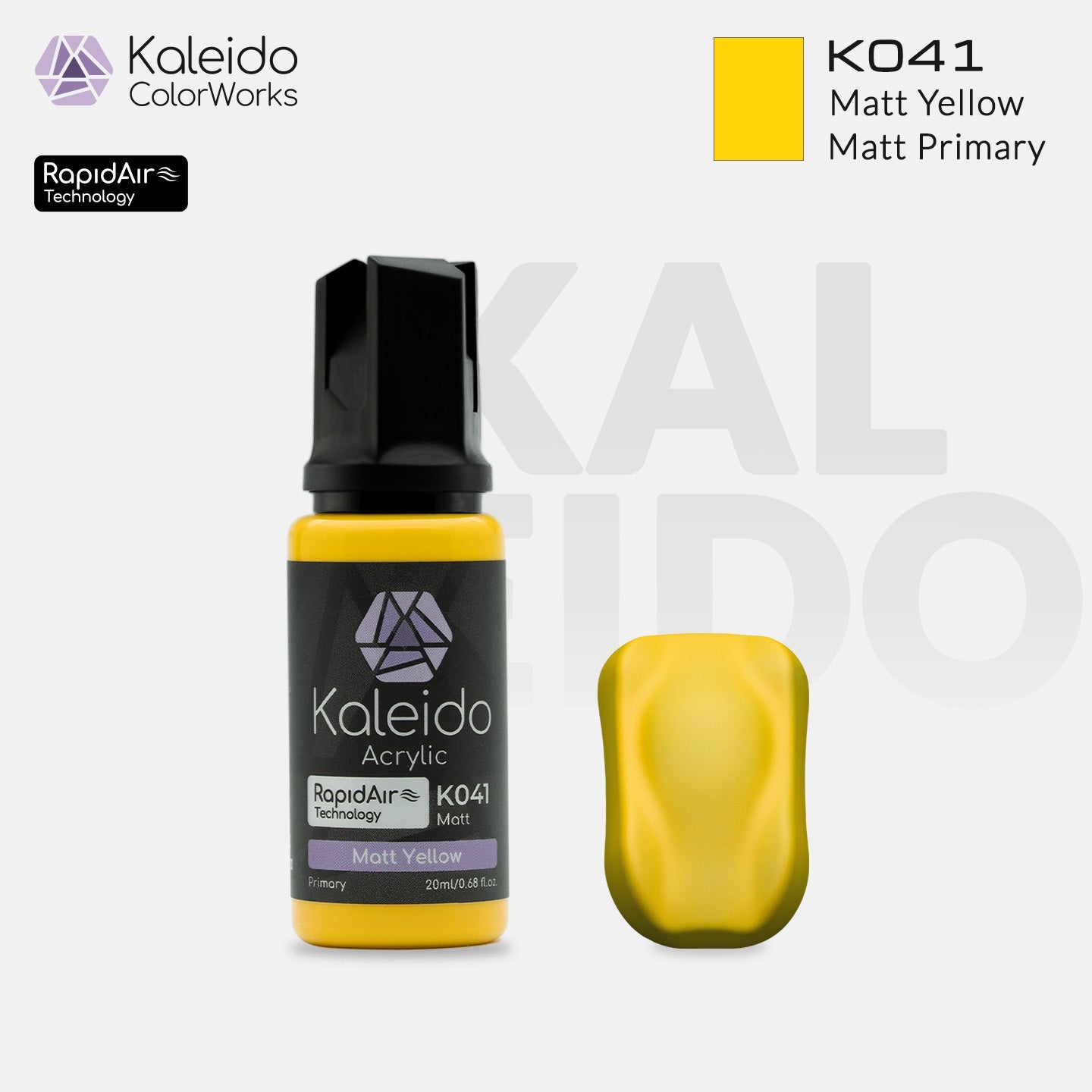 K041 マットイエロー 20ml