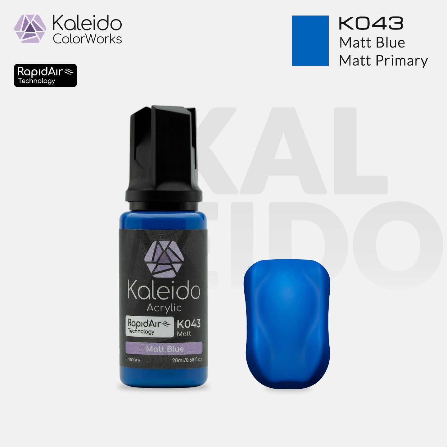 K043 マットブルー 20ml
