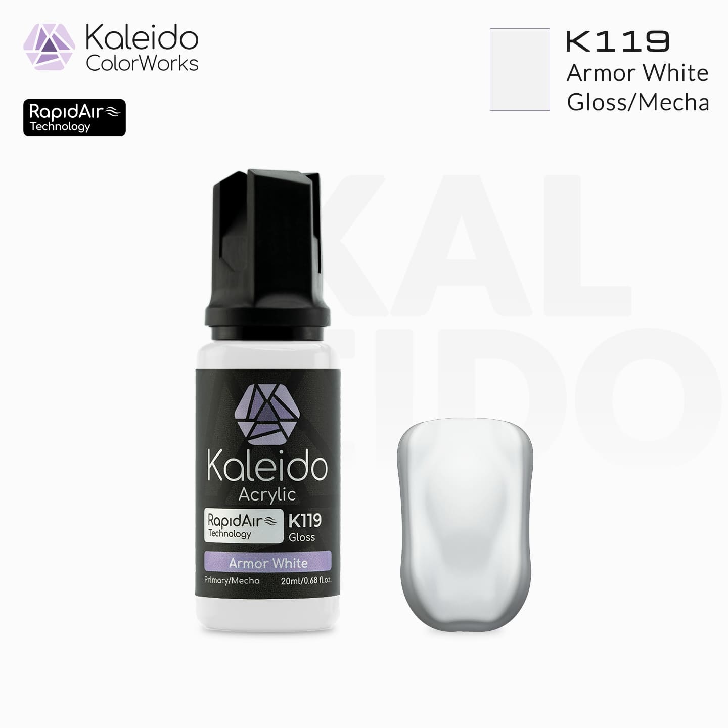 カレイドカラーワークス 水性塗料 K114 ダークアズール 20ml