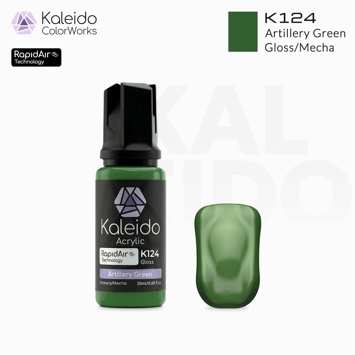カレイドカラーワークス 水性塗料 K114 ダークアズール 20ml