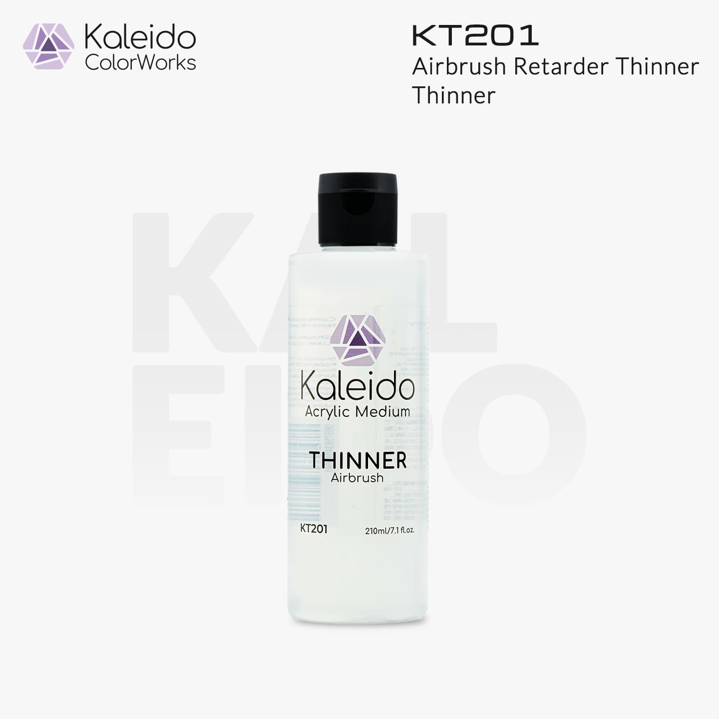 カレイドカラーワークス 水性塗料 KT203 エアブラシクリーナー 210ml